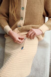 Lana Grossa NEDERDEL Cool Wool Big-  Strikkeopskrift (SE)