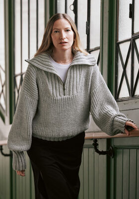 PULLOVER Cool Wool Big - Strikkeopskrift (SE) fra Lana Grossa