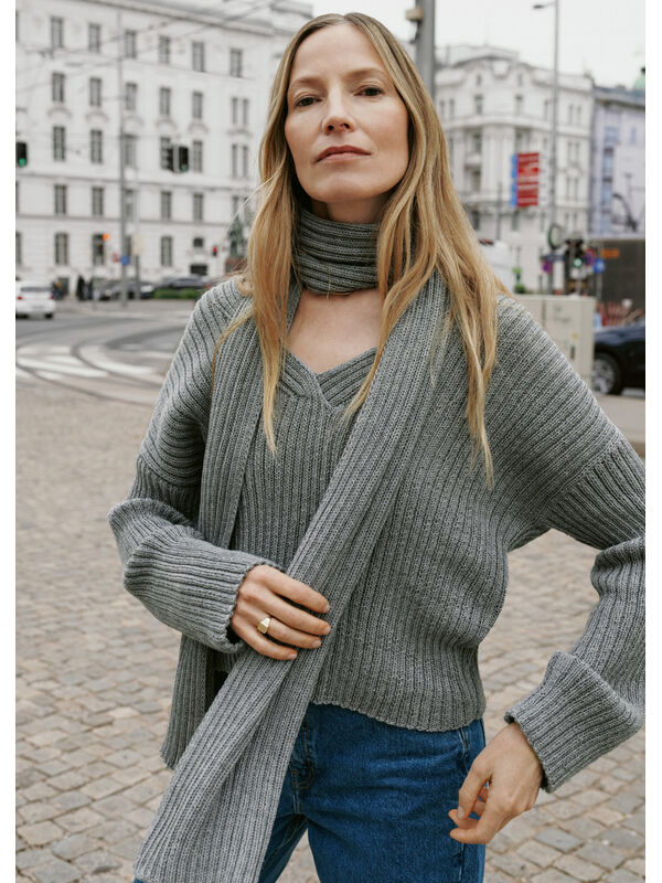 Lana Grossa SJAL Merino Superiore - Strikkeopskrift (SE)