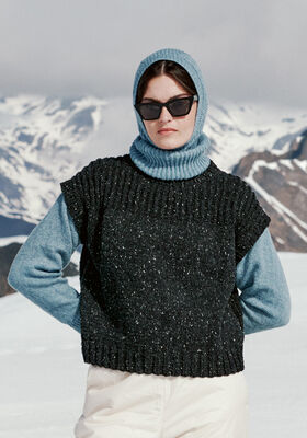 SLIPOVER Landlust Soft Tweed 90 - Strikkeopskrift (SE) fra Lana Grossa
