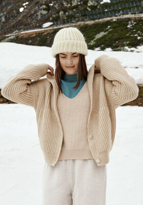 HUE Alta Moda Cashmere 16 & Silkhair - Strikkeopskrift (SE) fra Lana Grossa