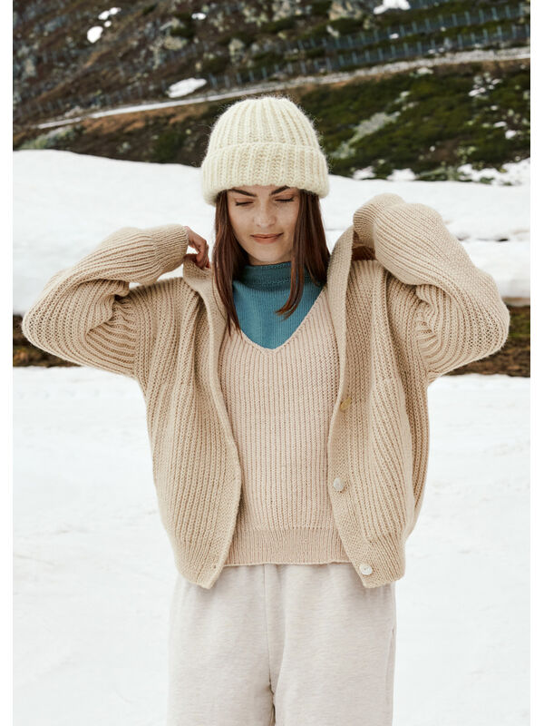 Lana Grossa HUE Alta Moda Cashmere 16 & Silkhair - Strikkeopskrift (SE)