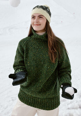 PULLOVER Landlust Soft Tweed 180 - Strikkeopskrift (SE) fra Lana Grossa