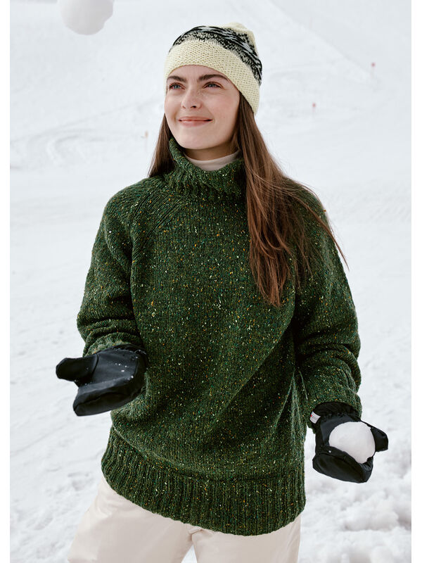 Lana Grossa PULLOVER Landlust Soft Tweed 180 - Strikkeopskrift (SE)
