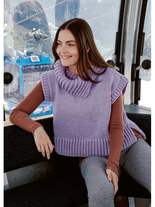 Lana Grossa PULLOVER Superbingo - Strikkeopskrift (SE)