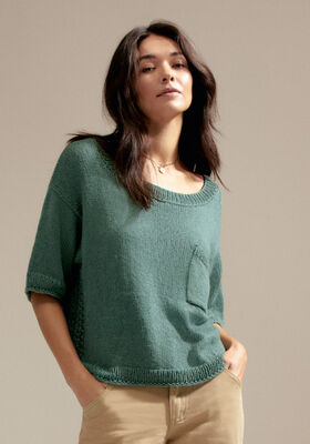 T-SHIRT Alta Moda Cotolana - Strikkeopskrift (SE) fra Lana Grossa