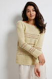 Lana Grossa PULLOVER Linarte - Strikkeopskrift (SE)
