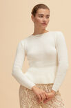 Lana Grossa PULLOVER Elastico - Strikkeopskrift (SE)