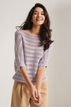Lana Grossa PULLOVER Linarte - Strikkeopskrift (SE)