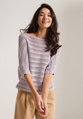 PULLOVER Linarte - Strikkeopskrift (SE) fra Lana Grossa