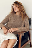 Lana Grossa PULLOVER Landlust Soft Tweed 180 & Silkhair - Strikkeopskrift (SE)
