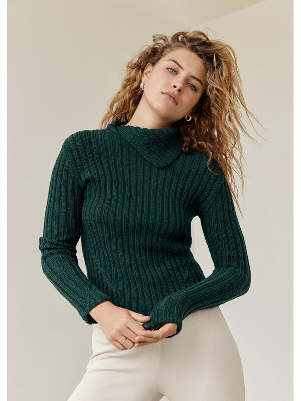 Lana Grossa PULLOVER Cashmere 16 Fine - Strikkeopskrift (SE)