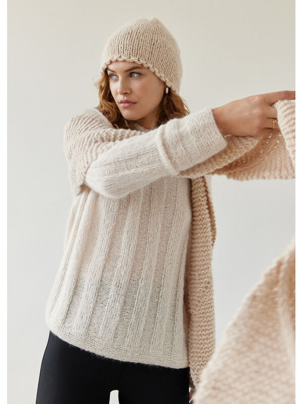 Lana Grossa HUE Ecopuno Chunky - Strikkeopskrift (SE)