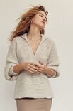 Lana Grossa PULLOVER Natural Alpaca Pelo - Strikkeopskrift (SE)