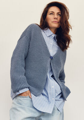 CARDIGAN Cool Wool Seta - Strikkeopskrift (SE) fra Lana Grossa