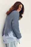 Lana Grossa CARDIGAN Cool Wool Seta - Strikkeopskrift (SE)
