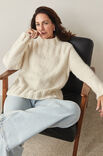 Lana Grossa PULLOVER Brigitte No. 2 & Setasuri - Strikkeopskrift (SE)