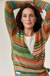 Lana Grossa SLÅ-OM-CARDIGAN Colorissimo 2 - Strikkeopskrift (SE)
