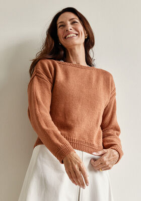 PULLOVER Landlust Alpaka Merino 160 - Strikkeopskrift (SE) fra Lana Grossa