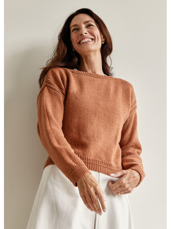 Lana Grossa PULLOVER Landlust Alpaka Merino 160 - Strikkeopskrift (SE)