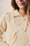 Lana Grossa POLO-SWEATER Setasuri - Strikkeopskrift (SE)