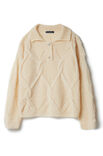 Lana Grossa POLO-SWEATER Setasuri - Strikkeopskrift (SE)