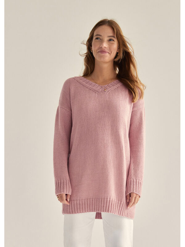Lana Grossa PULLOVER Landlust Baumwolle - Strikkeopskrift (SE)