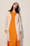 Lana Grossa CARDIGAN Linissimo - Strikkeopskrift (SE)
