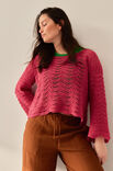Lana Grossa PULLOVER Linissimo - Hækleopskrift (SE)