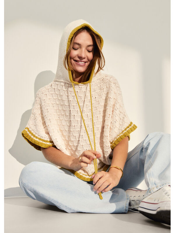 Lana Grossa HOODIE Dodici - Strikkeopskrift (SE)