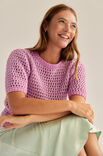 Lana Grossa T-SHIRT Elastico & Ecopuno - Strikkeopskrift (SE)