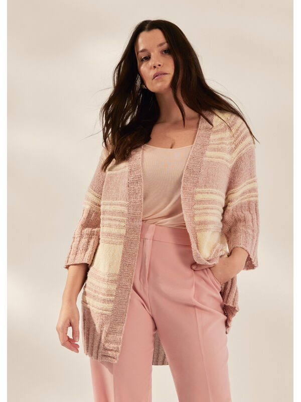 Lana Grossa CARDIGAN Alta Moda Cotolana & Bella - Strikkeopskrift (SE)