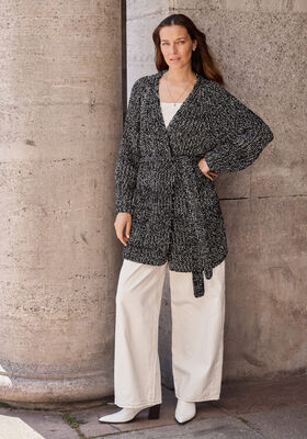 CARDIGAN Cool Wool & Cool Wool Lace fra Lana Grossa