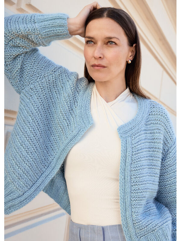 Lana Grossa JAKKE Cool Wool & Alta Moda Cashmere 16 & Silkhair