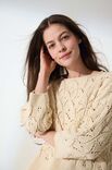 Lana Grossa PULLOVER Cotton Wool - Strikkeopskrift (NO)