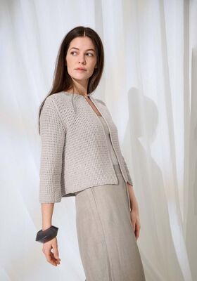 JAKKE Summer Cashmere - Strikkeopskrift (NO) fra Lana Grossa
