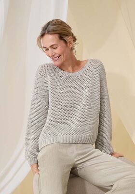PULLOVER Cotton Silk - Strikkeopskrift (NO) fra Lana Grossa