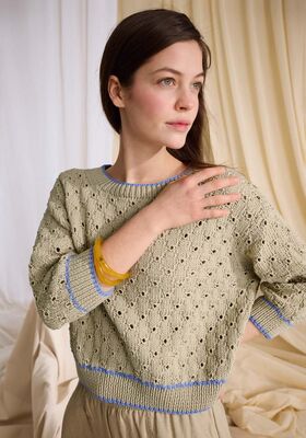 PULLOVER Promessa - Strikkeopskrift (NO) fra Lana Grossa
