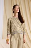 Lana Grossa PULLOVER Promessa - Strikkeopskrift (NO)