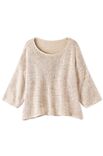 Lana Grossa PULLOVER Linissimo & Landlust Sommerseide - Strikkeopskrift (NO)