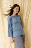 Lana Grossa PULLOVER Summer Cashmere - Strikkeopskrift (NO)