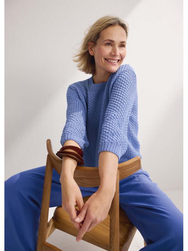 Lana Grossa PULLOVER Promessa - Strikkeopskrift (NO)