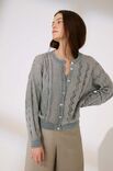 Lana Grossa CARDIGAN Diversa - Strikkeopskrift (NO)