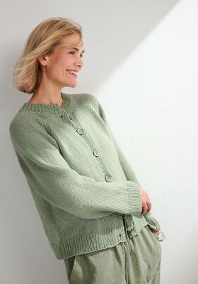 CARDIGAN Alta Moda Cotolana & Sottile - Strikkeopskrift (NO) fra Lana Grossa