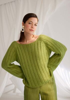 PULLOVER Campo & Silkhair - Strikkeopskrift (NO) fra Lana Grossa