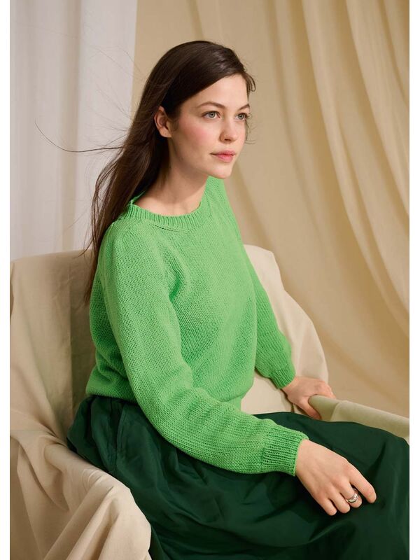 Lana Grossa PULLOVER Elastico - Strikkeopskrift (NO)