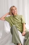 Lana Grossa PULLOVER Landlust Sommerseide - Strikkeopskrift (NO)