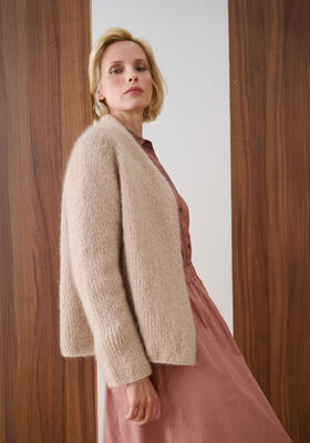 CARDIGAN Mohair di Gio fra Lana Grossa