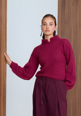 PULLOVER Cool Wool Lace & Silkhair fra Lana Grossa