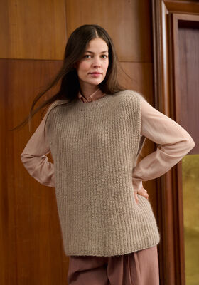 SLIPOVER Ecopuno & Silkhair fra Lana Grossa
